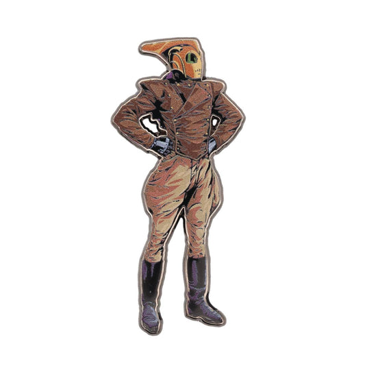 ROCKETEER FIGURE 2.25IN ENAMEL PIN (NET) (C: 1-1-2)