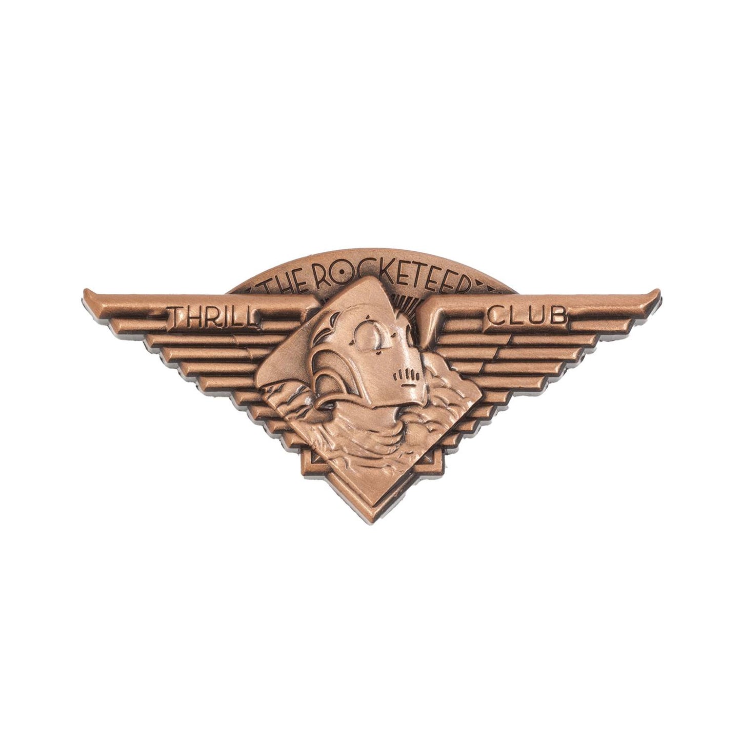 ROCKETEER THRILL CLUB 3IN ENAMEL PIN (NET) (C: 1-1-2)