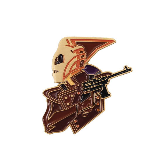 ROCKETEER BUST 1.5IN ENAMEL PIN (NET) (C: 1-1-2)