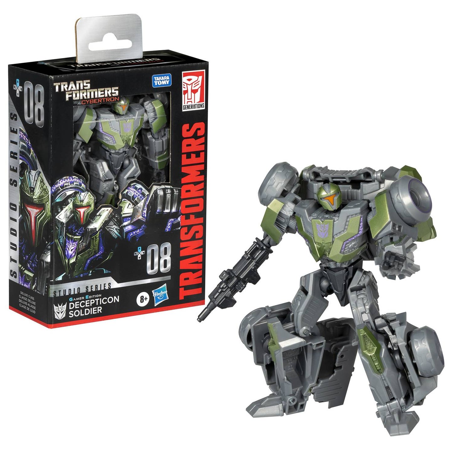 TRANSFORMERS STUDIO SER WFC DLX DECEPTICON SOLDIER AF (NET)