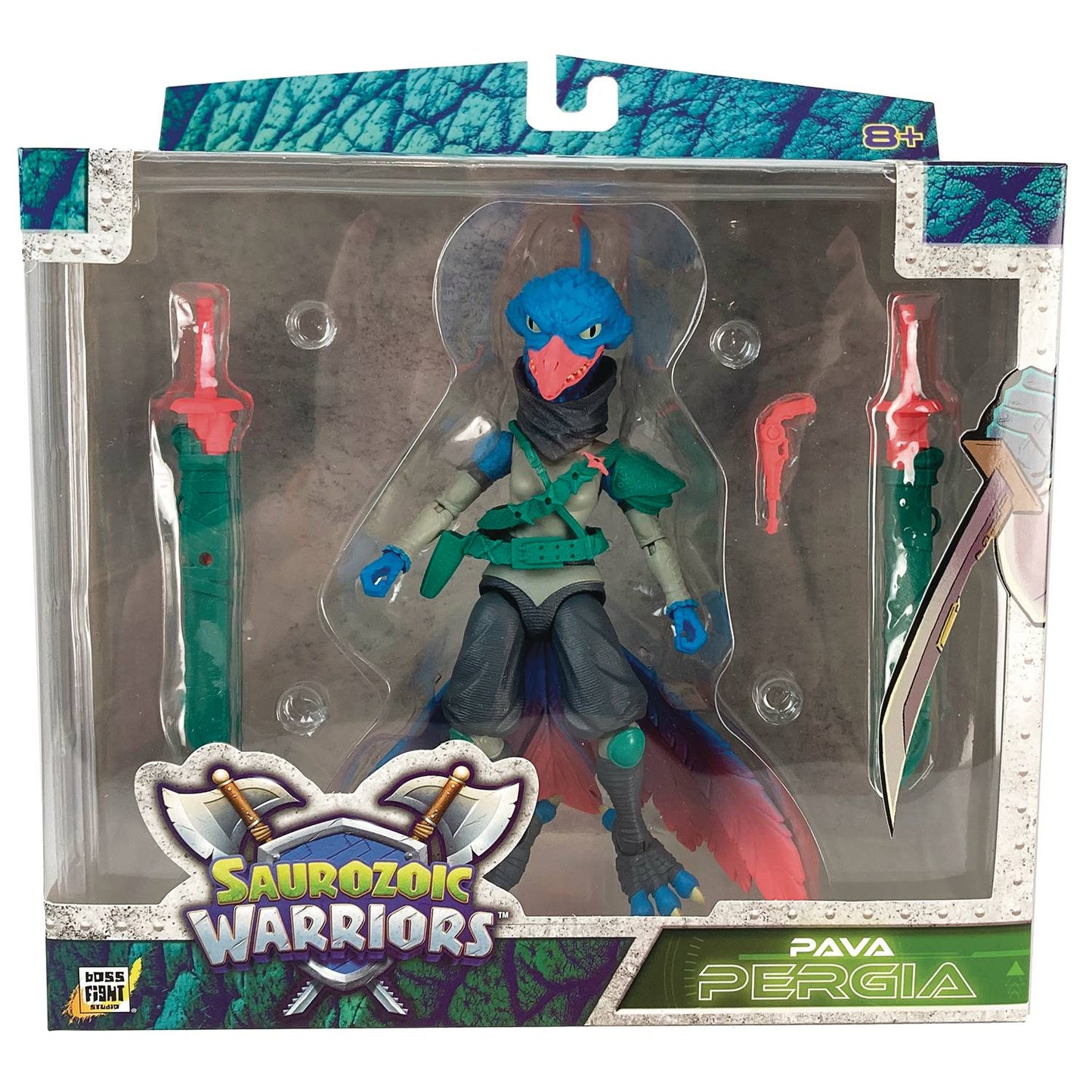 SAUROZOIC WARRIORS W2 PAVA PERGIA NINJA ARCHAEOPTERYX AF (NE