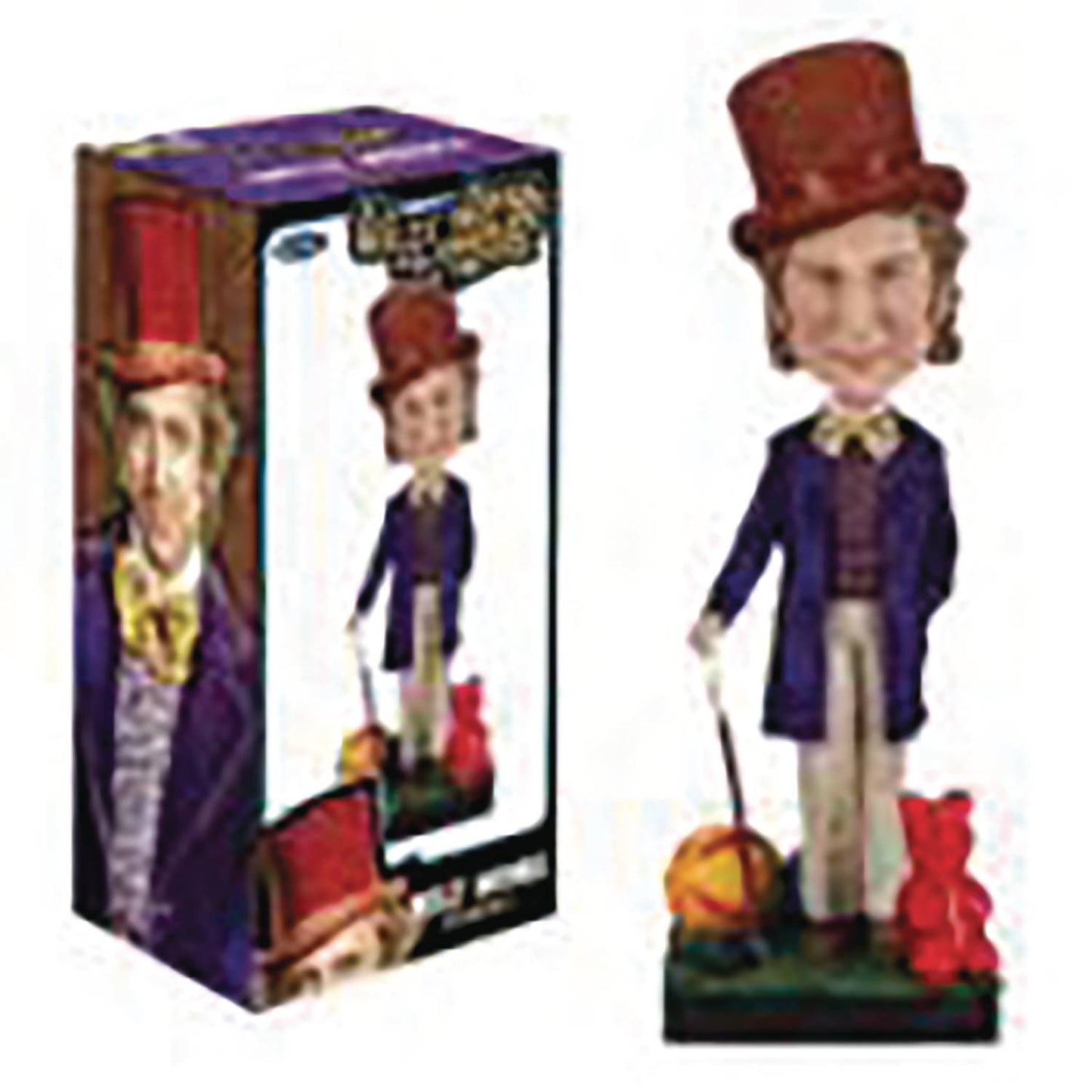 WILLY WONKA BOBBLE HEAD (NET) (C: 1-1-2)