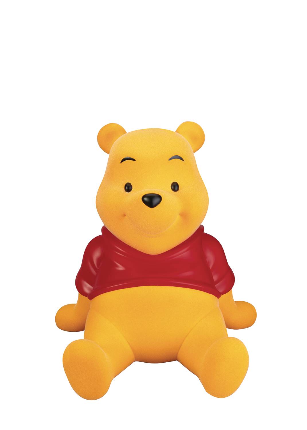 WINNIE THE POOH VPB-011SP POOH VELVET LARGE VINYL PIGGY BANK