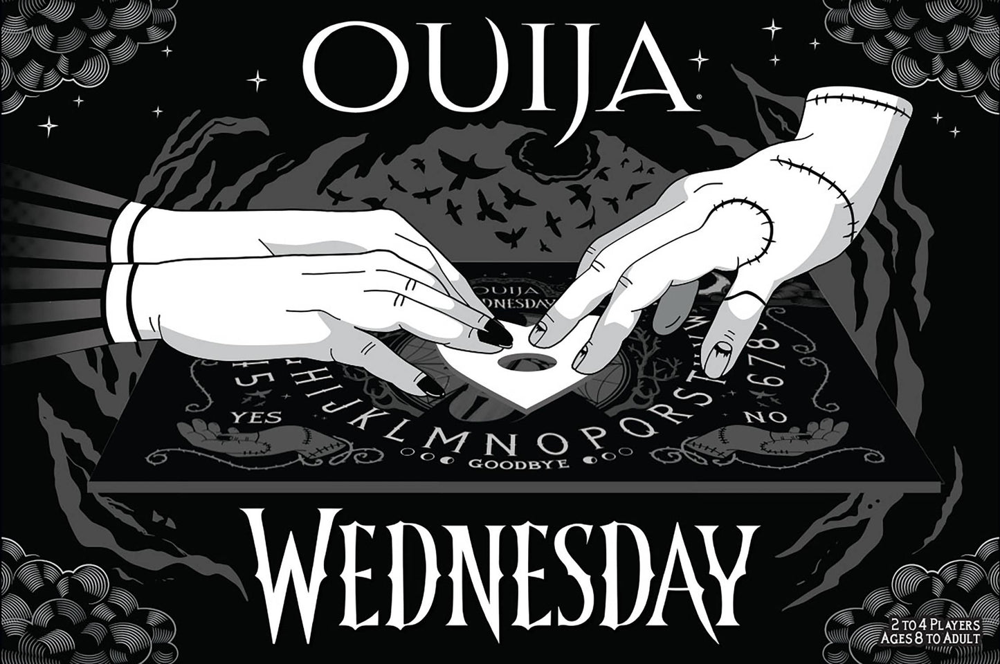 WEDNESDAY GLOW IN THE DARK OUIJA BOARD (NET) (APR247522) (C: