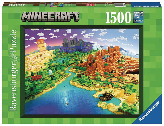 WORLD OF MINECRAFT 1500PC PUZZLE (NET) (C: 1-1-2)