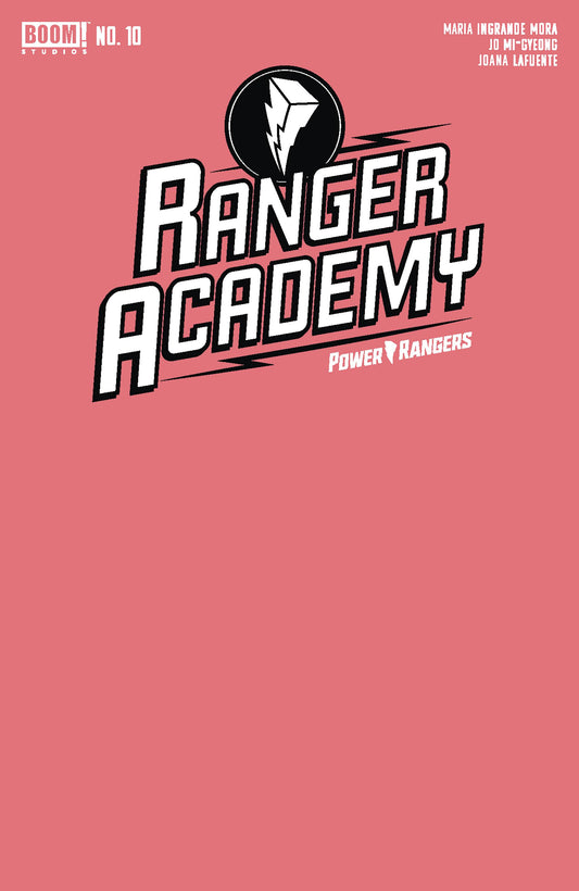 RANGER ACADEMY #10 CVR B PINK BLANK SKETCH VAR (C: 1-0-0)