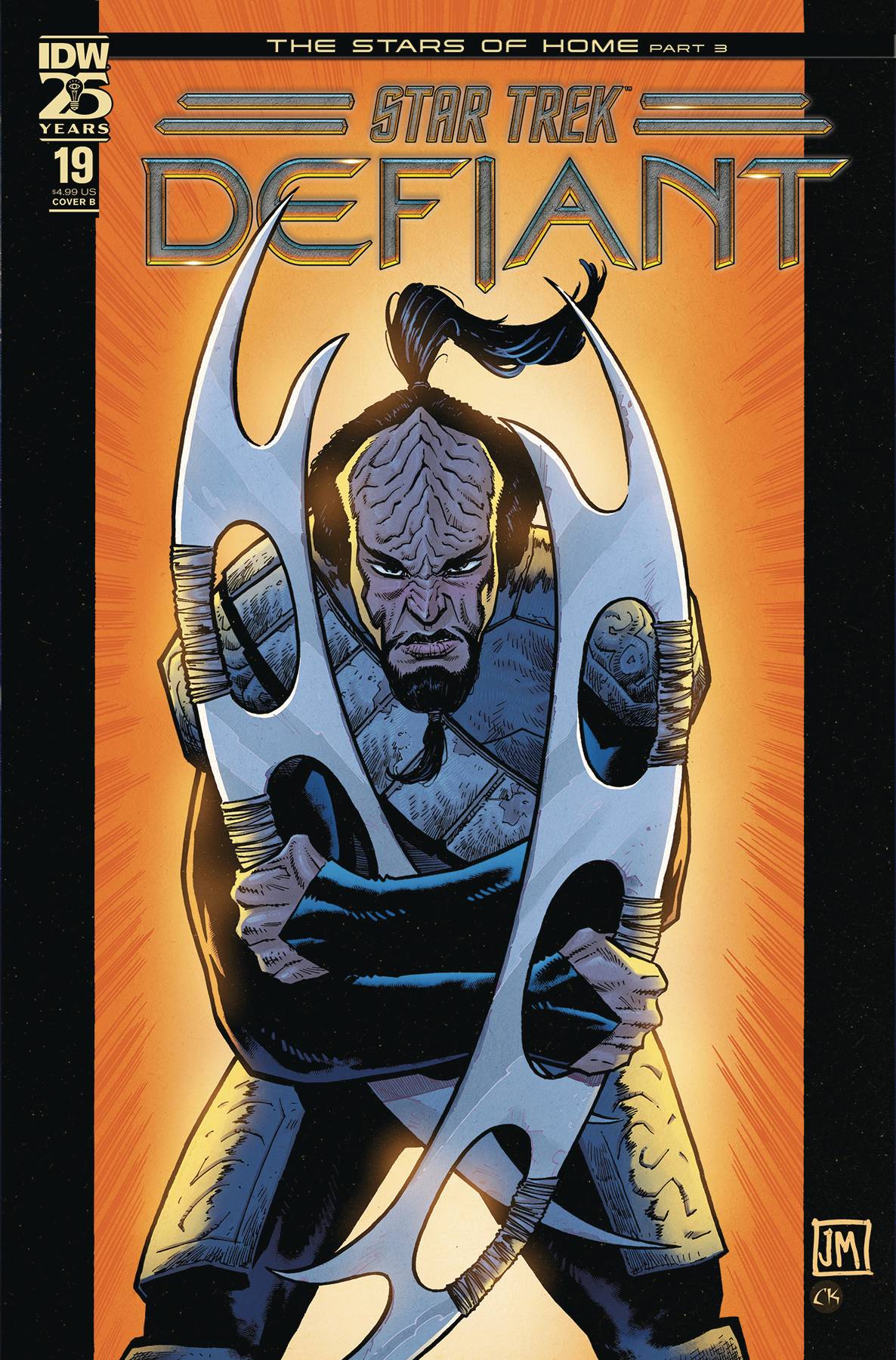 STAR TREK DEFIANT #19 CVR B MASON