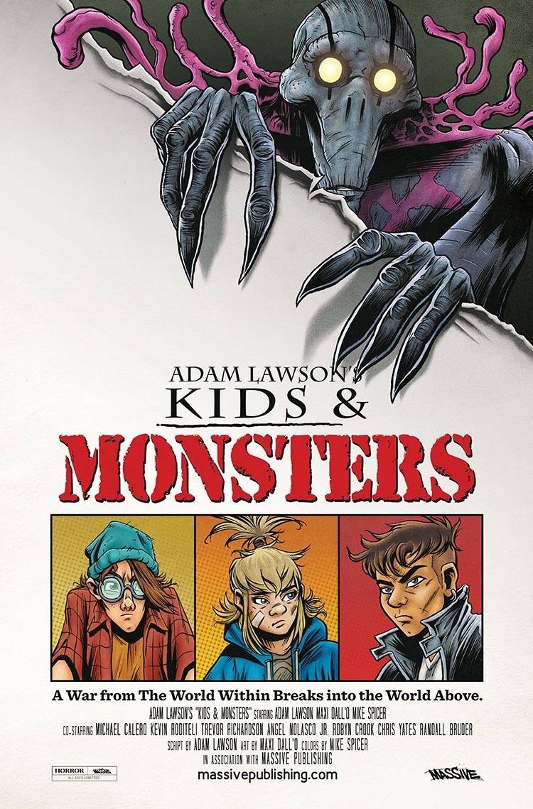 KIDS & MONSTERS #2 (OF 4) CVR C RICHARDSON HOMAGE