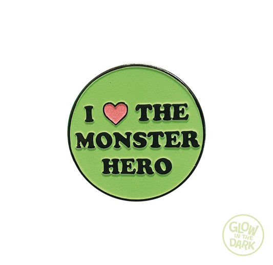 TOXIC AVENGER I <3 THE MONSTER HERO ENAMEL PIN (NET) (C: 1-1