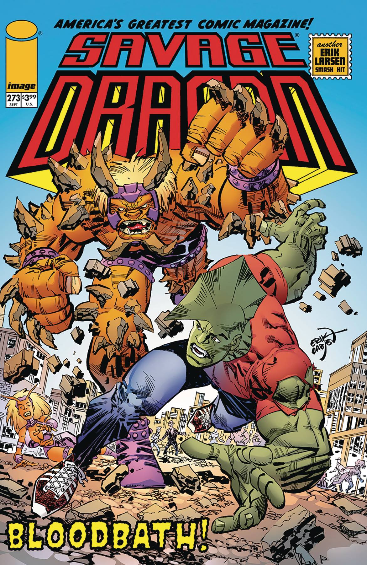 SAVAGE DRAGON #273 CVR A LARSEN (MR)