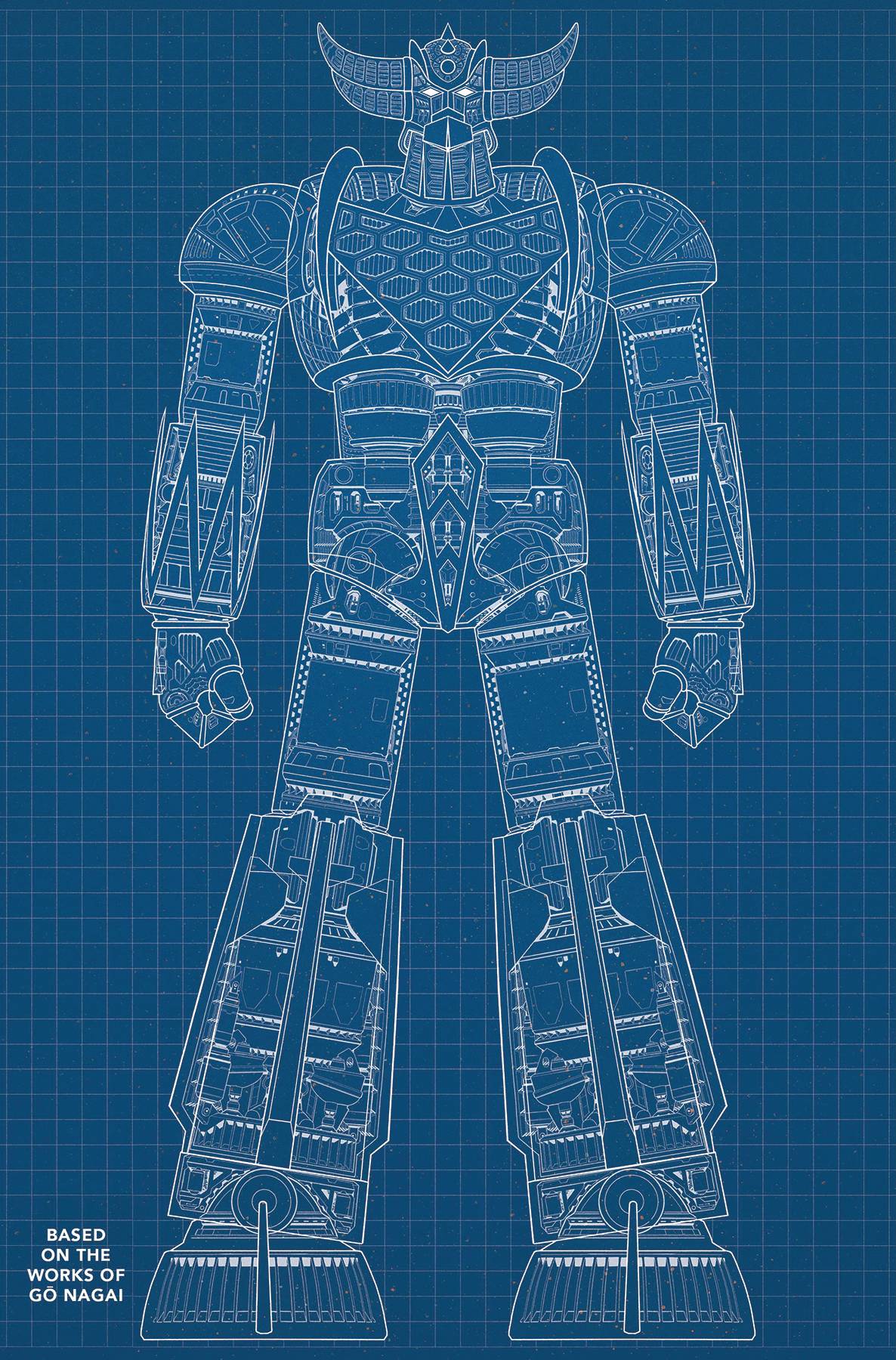 UFO ROBOT GRENDIZER #1 (OF 4) CVR E BLUEPRINT