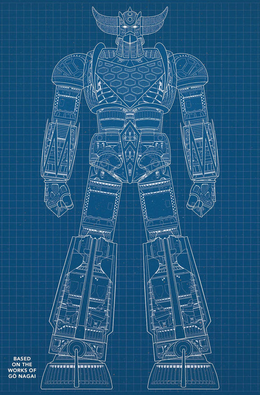 UFO ROBOT GRENDIZER #1 (OF 4) CVR E BLUEPRINT