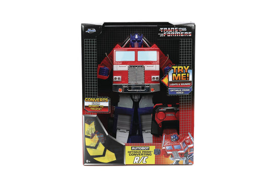 TRANSFORMERS OPTIMUS PRIME CONVERTING R/C VEHICLE (NET) (C: