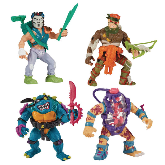 TMNT CLASSIC MUTANTS #3 AF 4-PACK (NET) (C: 1-1-2)Est Ship Date 11/27/2024