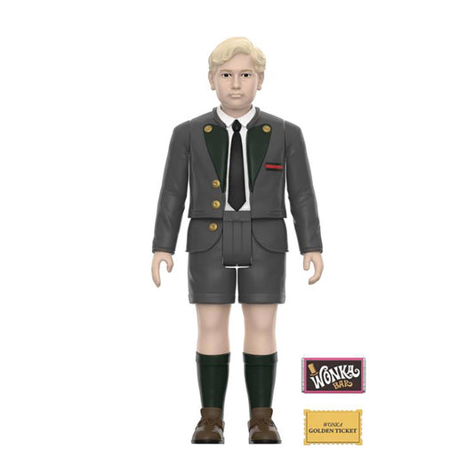 WILLY WONKA REACTION FIGURES WV2 AUGUSTUS GLOOP AF (NET) (C: