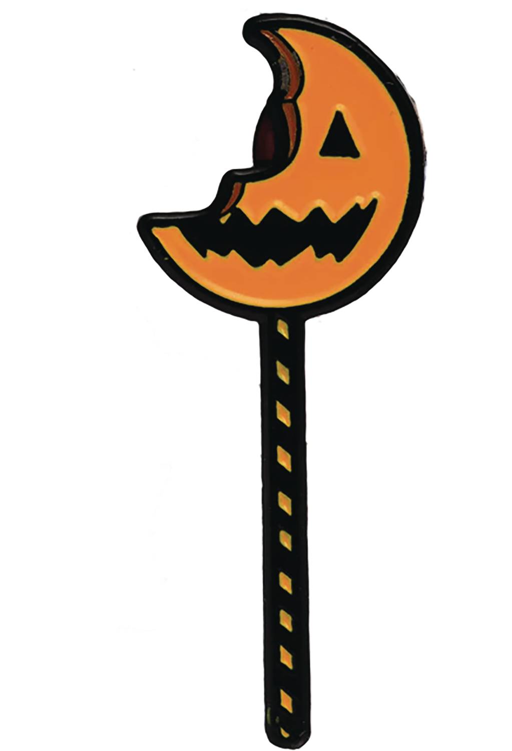 TRICK R TREAT BITTEN LOLLIPOP PIN ENAMEL PIN (NET) (C: 1-1-2