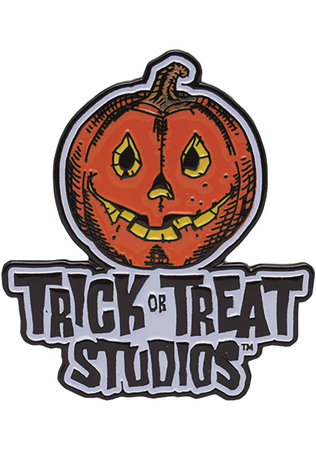 TRICK OR TREAT STUDIOS LOGO ENAMEL PIN (NET) (C: 1-1-2)