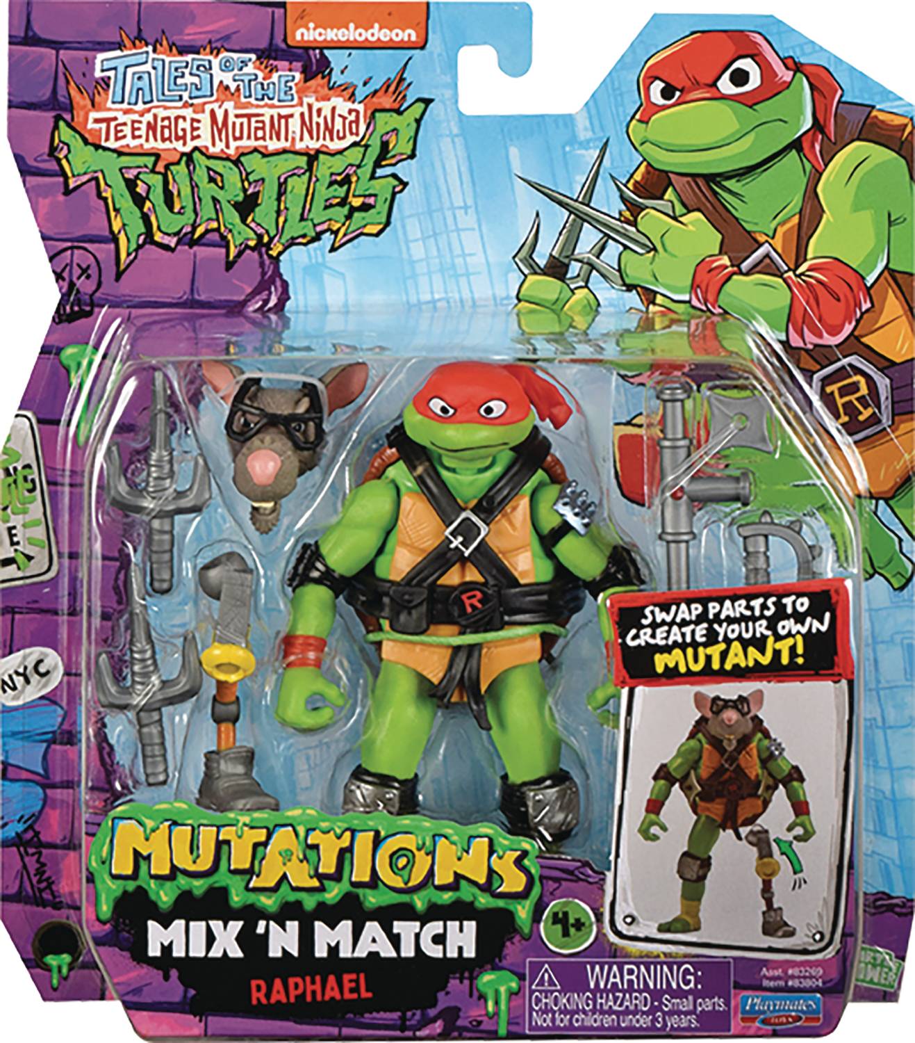 TMNT MIX N MATCH RAPHAEL AF (NET) (C: 1-1-2)