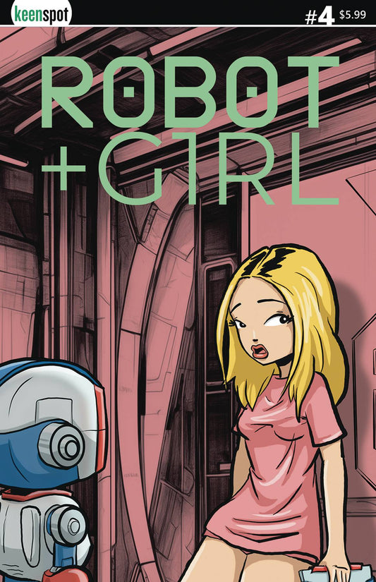 ROBOT + GIRL #4 CVR A MIKE WHITE