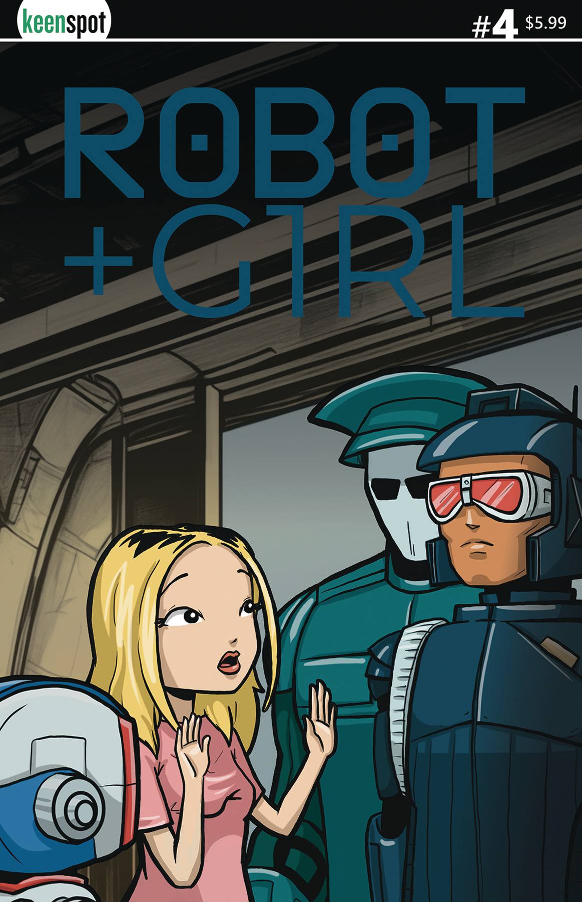 ROBOT + GIRL #4 CVR B MIKE WHITE