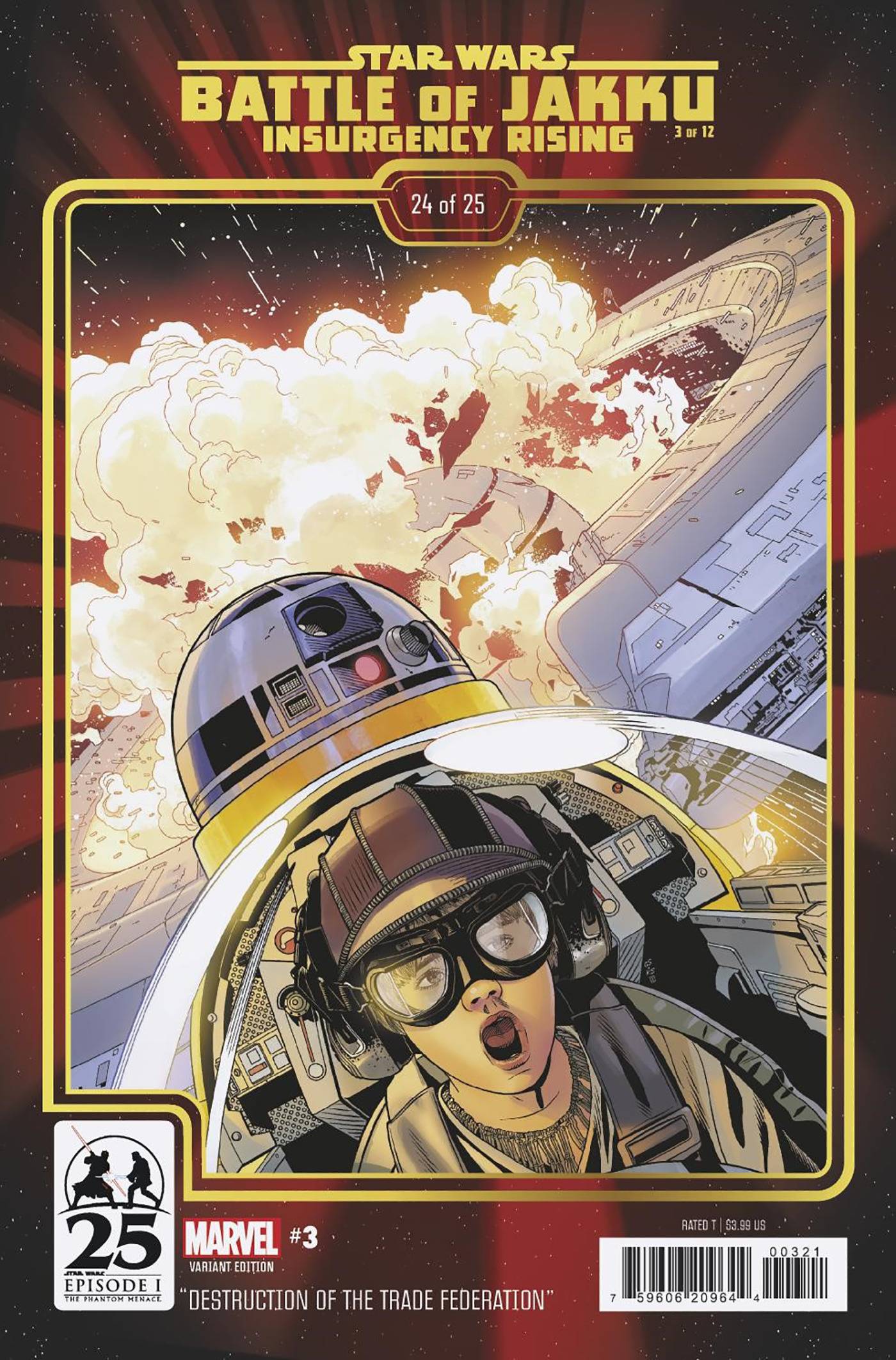 STAR WARS BATTLE OF JAKKU INSURGENCY RISING #3 (OF 4) 25TH A