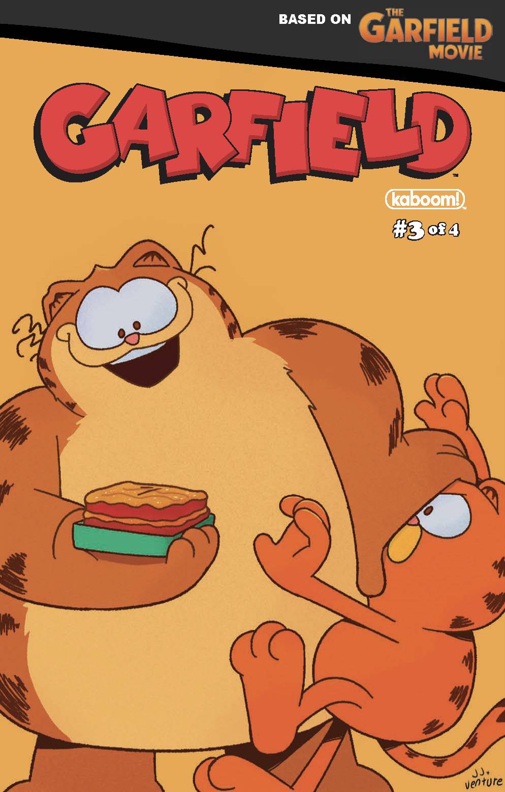 GARFIELD #3 (OF 4) CVR A HARRISON & VENTURE