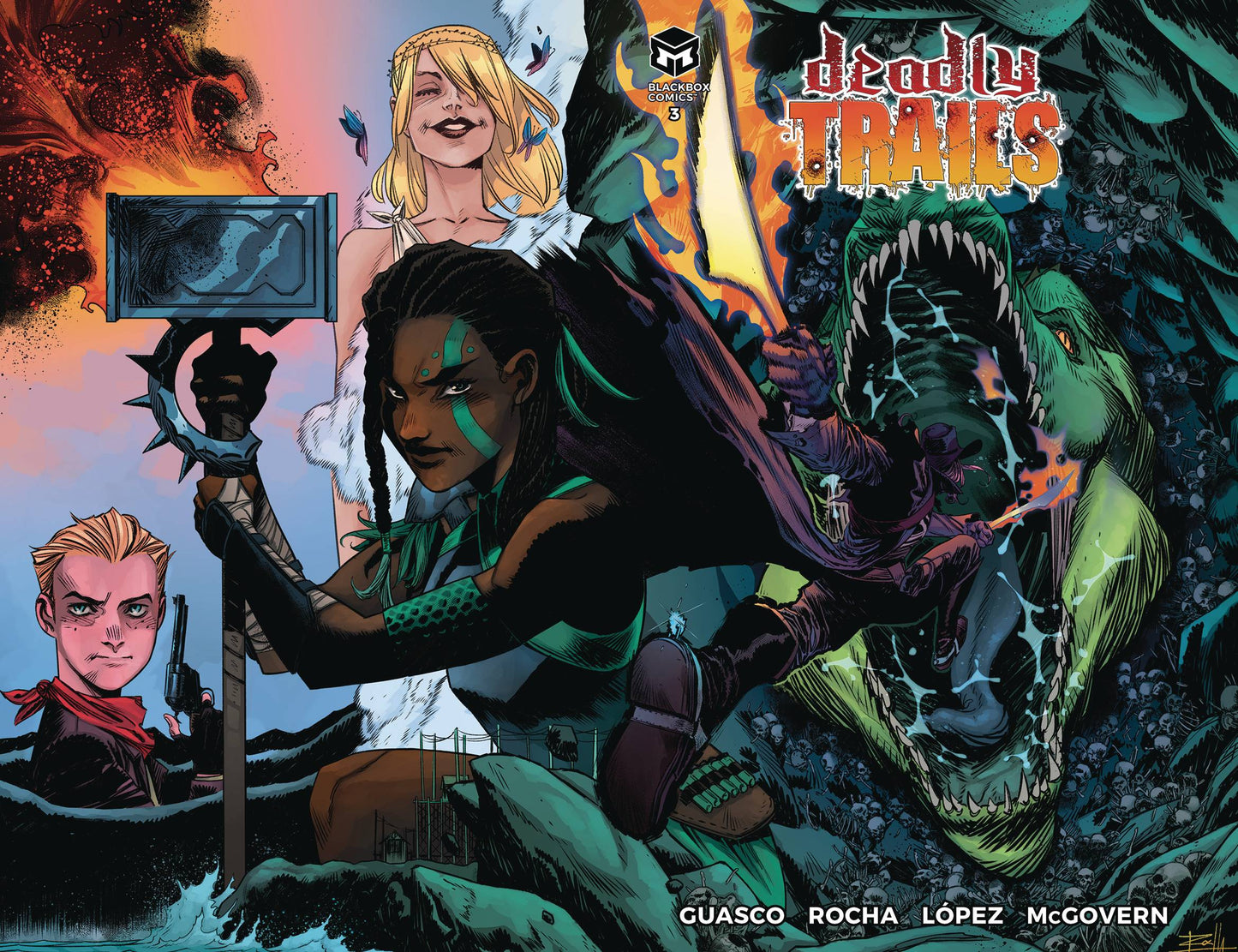 DEADLY TRAILS #3 (OF 5) CVR A ROCHA (O/A) (C: 0-1-2)
