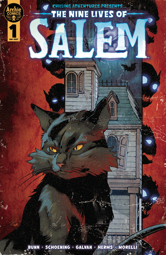 NINE LIVES OF SALEM ONESHOT CVR A DAN SCHOENING (O/A)