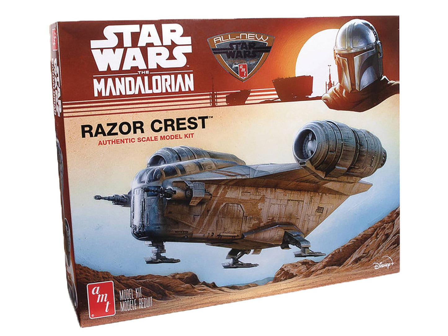 STAR WARS MANDALORIAN RAZOR CREST 1/72 SCALE AMT MODEL KIT (