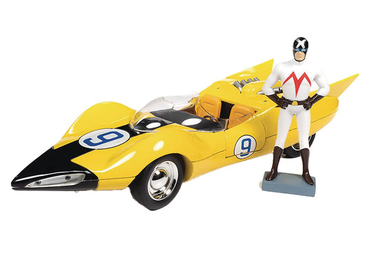 SSM SPEED RACER SHOOTING STAR W/RACER X FIG 1/18 DIE-CAST (N