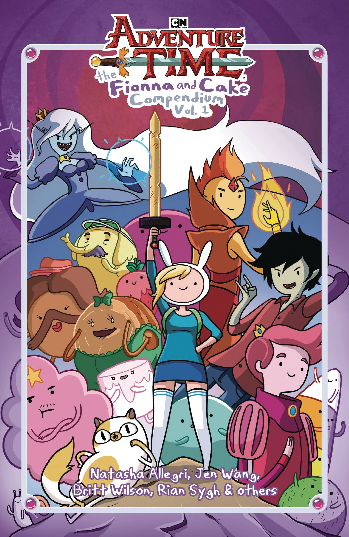 ADVENTURE TIME THE FIONNA AND CAKE COMPENDIUM HC VOL 01