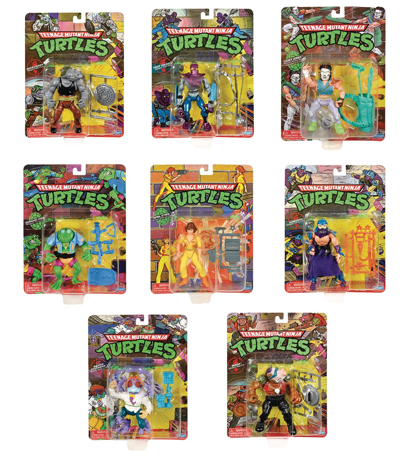 TMNT CLASSIC MUTANT 4IN FIGURE ASSORTMENT (NET) (C: 1-1-2)