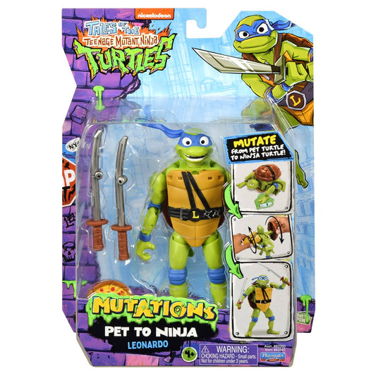 TMNT DELUXE PET TO LEONARDO 5IN AF (NET) (C: 1-1-2)