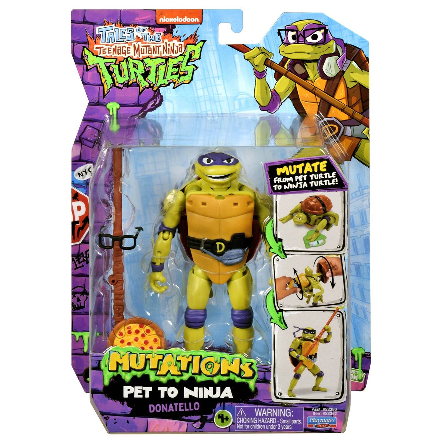 TMNT DELUXE PET TO DONATELLO 5IN AF (NET) (C: 1-1-2)