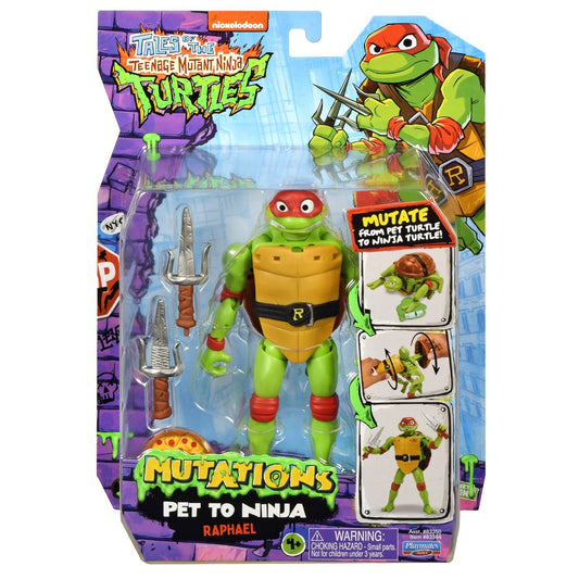 TMNT DELUXE PET TO RAPHAEL 5IN AF (NET) (C: 1-1-2)