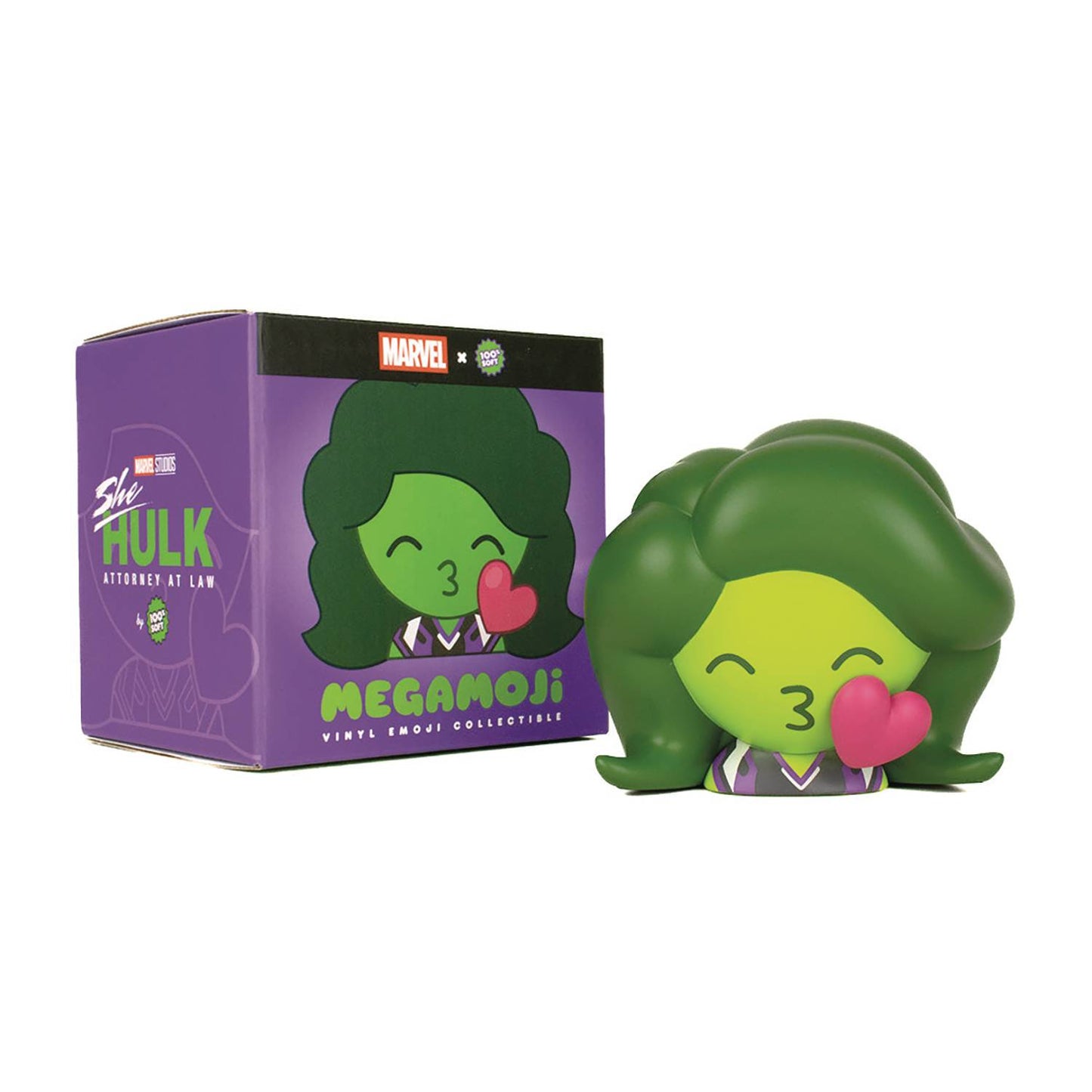 SHE-HULK KISSY MEGAMOJI 3IN VINYL BUST (NET) (C: 1-1-2)