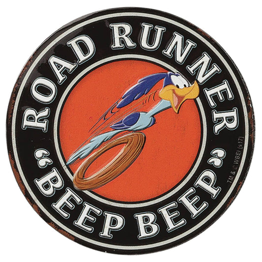 ROAD RUNNER BEEP BEEP 2IN EMBOSSED METAL MAGNET (NET) (C: 1-