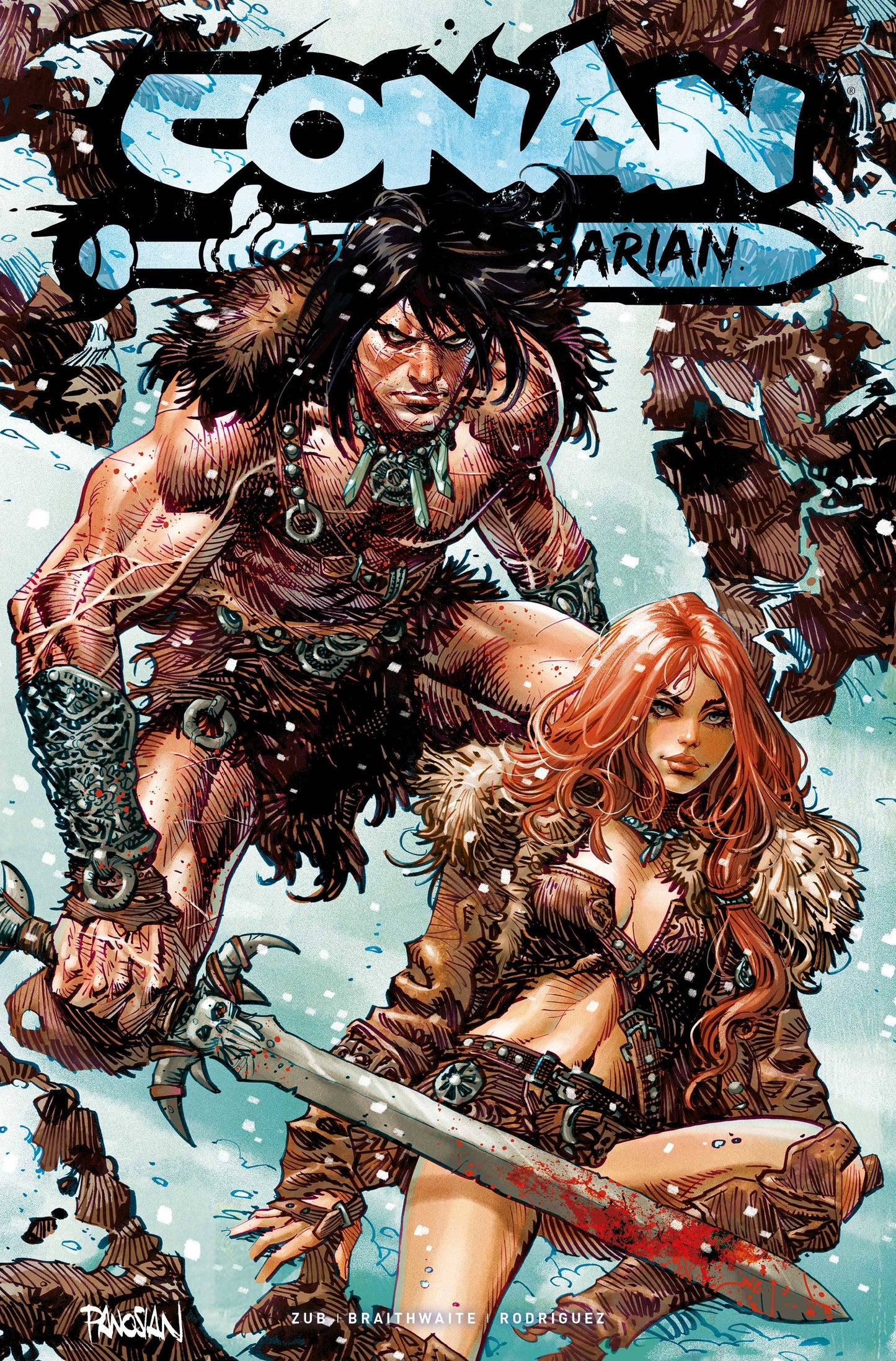 CONAN BARBARIAN #13-16 BRAITHWAITE PACK (MR) (C: 0-0-1)