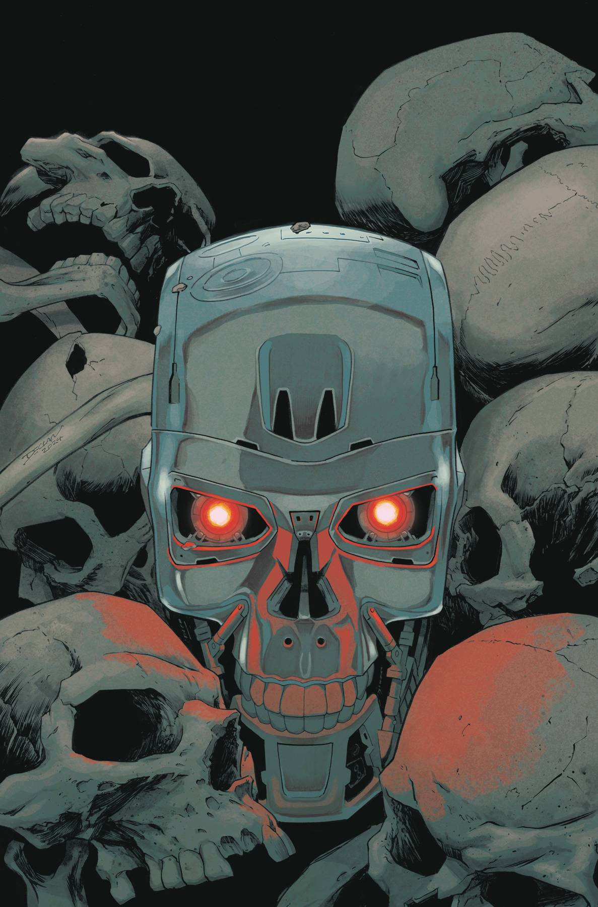 TERMINATOR #1 CVR J SHALVEY LTD VIRGIN (C: 0-1-2)