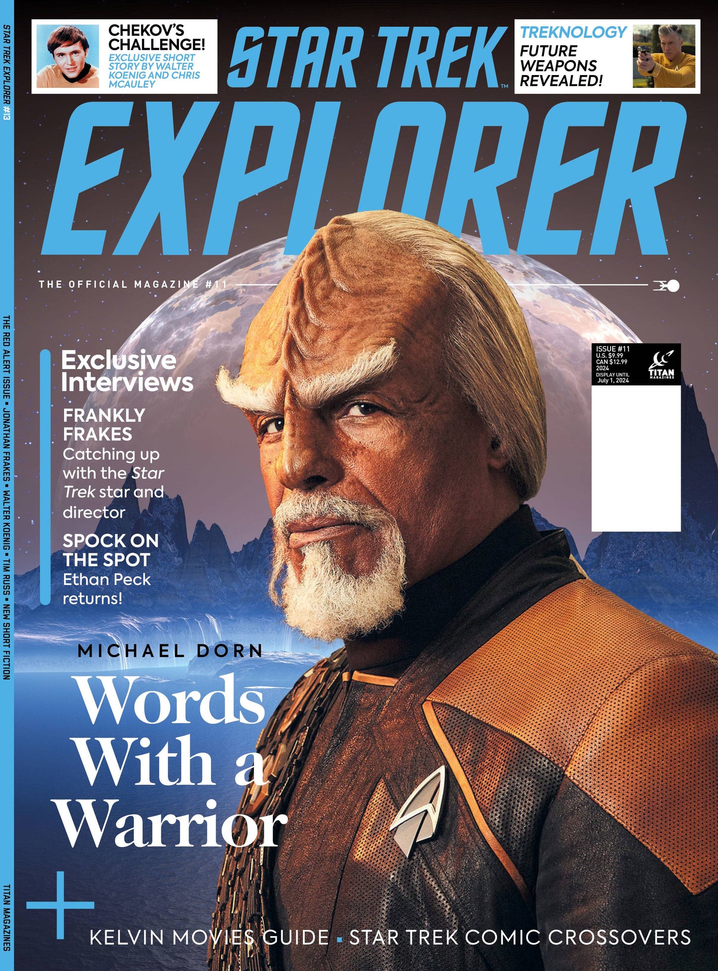 STAR TREK EXPLORER MAGAZINE #13 NEWSSTAND ED (C: 0-1-2)