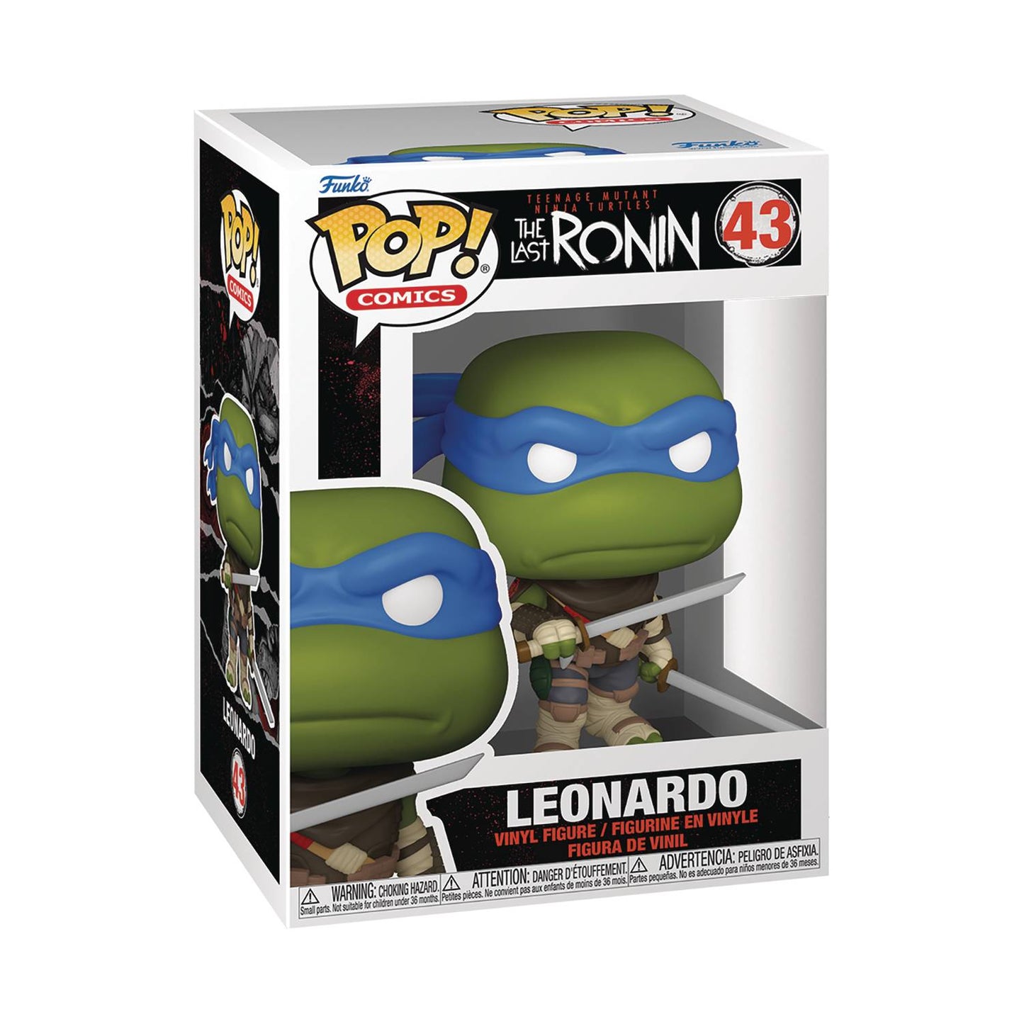 POP COMICS TMNT LAST RONIN LEONARDO FIG (O/A) (C: 1-1-2)