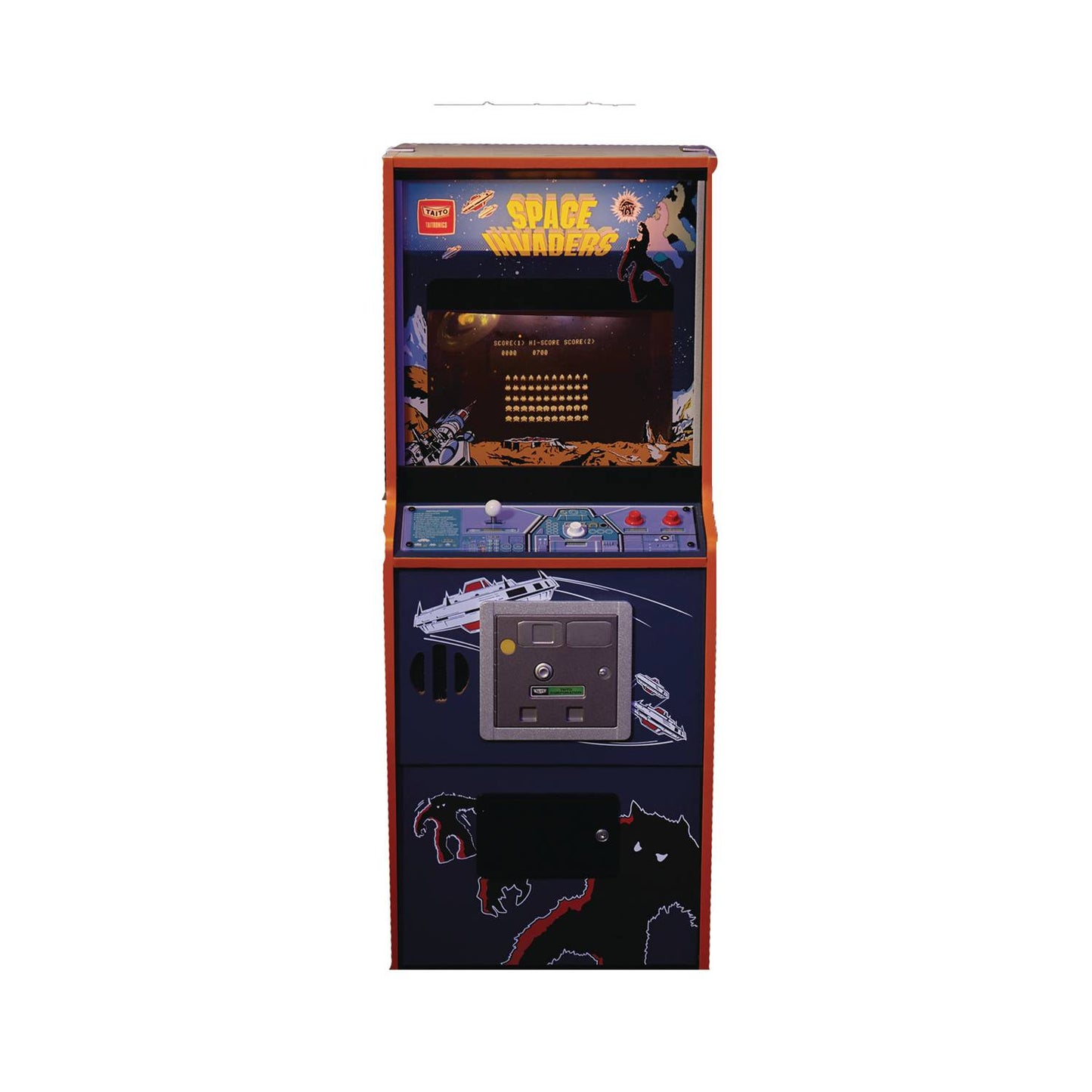 SPACE INVADERS OFFICIAL QUARTER SIZED ARCADE (NET) (C: 1-1-2