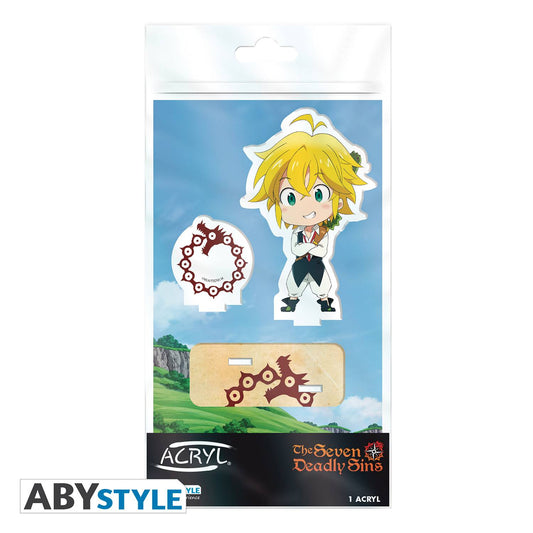 SEVEN DEADLY SINS MELIODAS ACRYL FIGURE (NET) (C: 1-1-2)