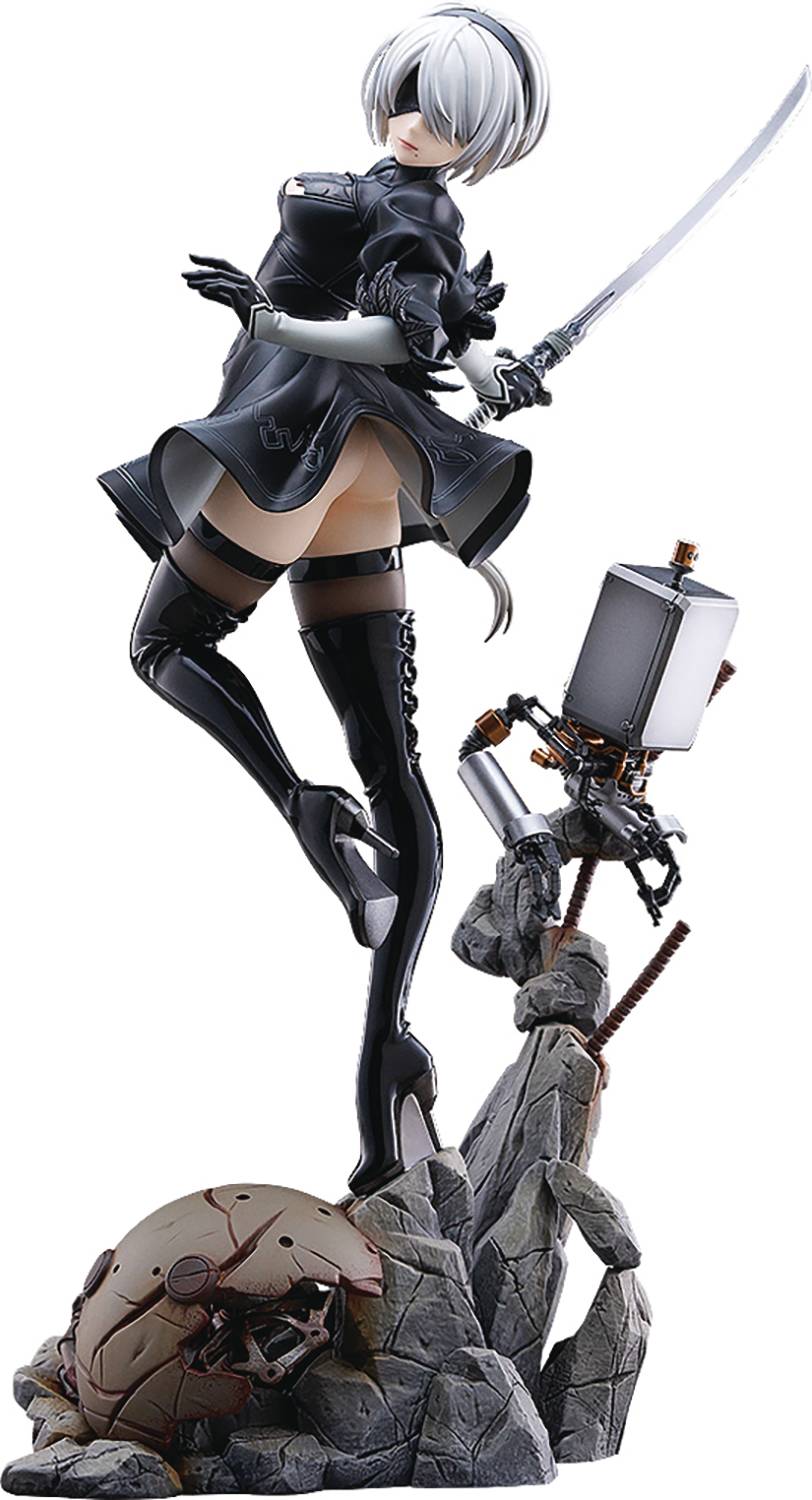 NIER AUTOMATA VER 1.1A 2B 1/7 PVC FIG (NET) (MR) (C: 1-1-2)