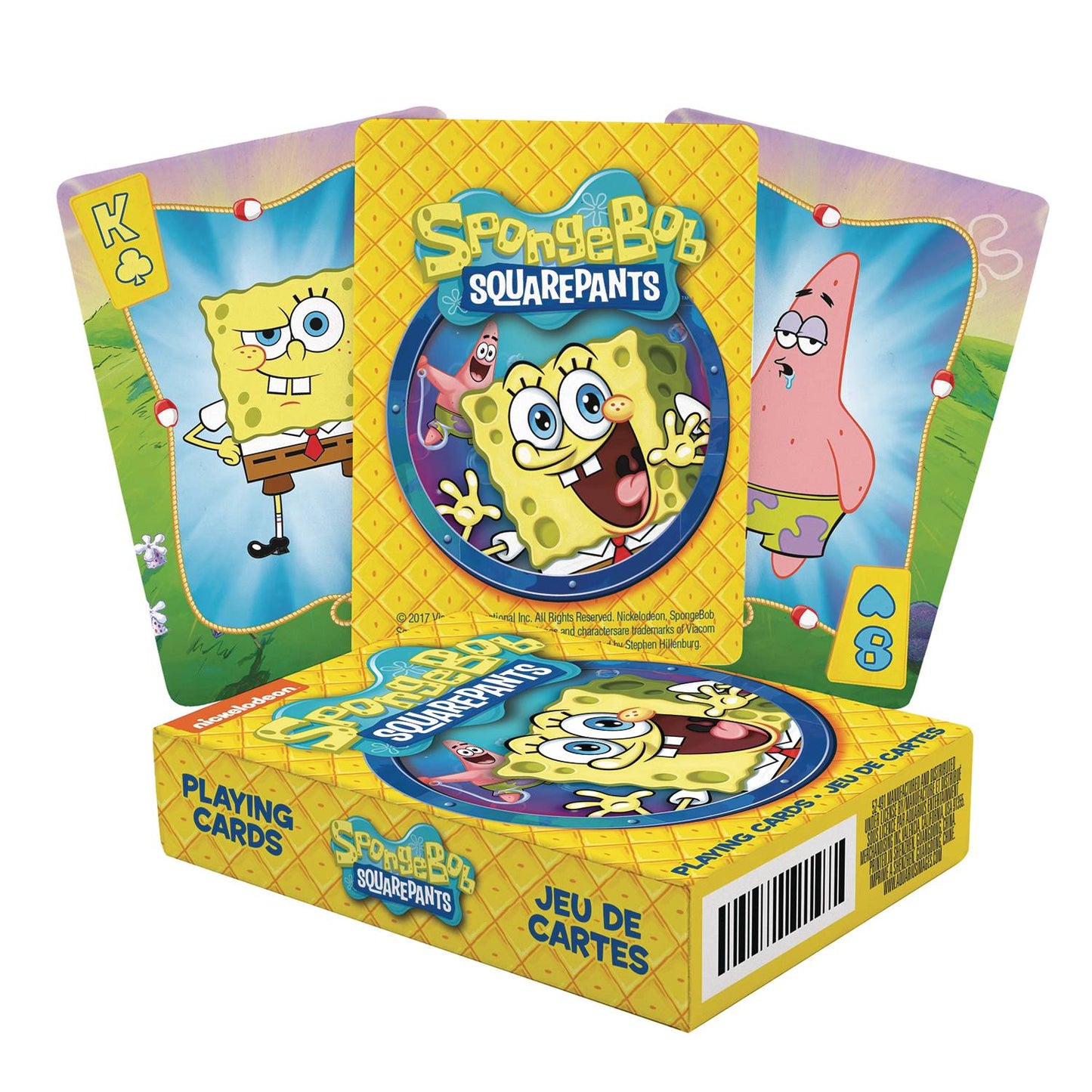 SPONGEBOB SQUAREPANTS PLAYING CARDS (NET) (C: 1-1-2)