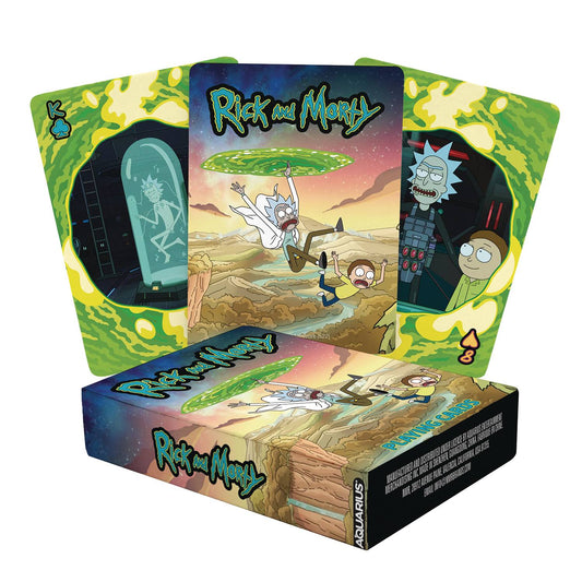 RICK & MORTY PLAYING CARDS (NET) (C: 1-1-2)