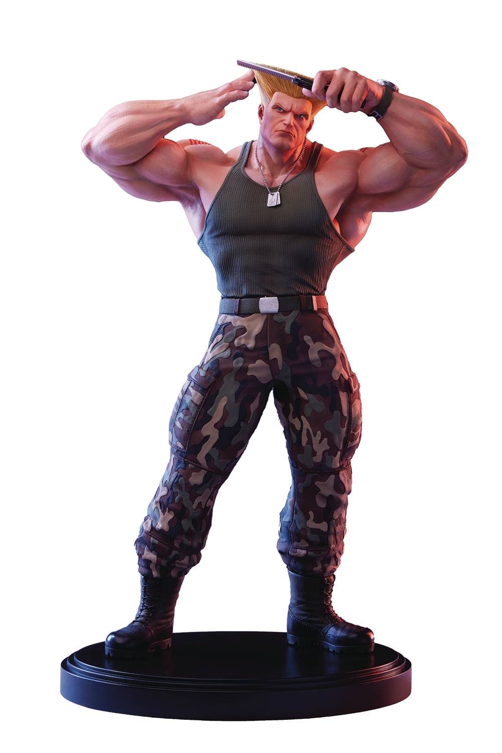 STREET FIGHTER GUILE 1:4 SCALE STATUE DELUXE CLASSIC VERSION