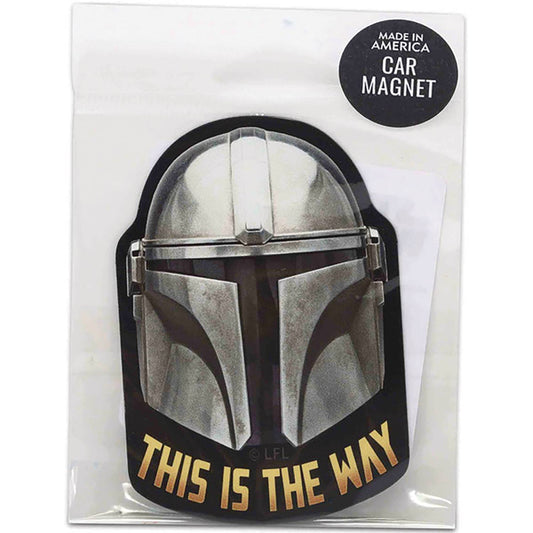 STAR WARS MANDALORIAN THIS IS THE WAY VINYL MAGNET (NET) (C: