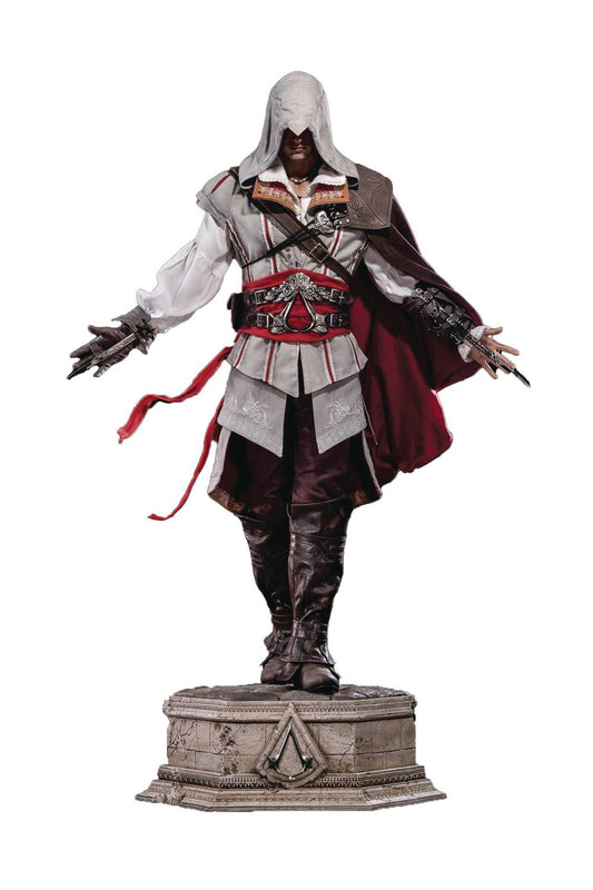 ASSASINS CREED PRESTIGE LINE EZIO AUDITORE 1/2 SCALE STATUE