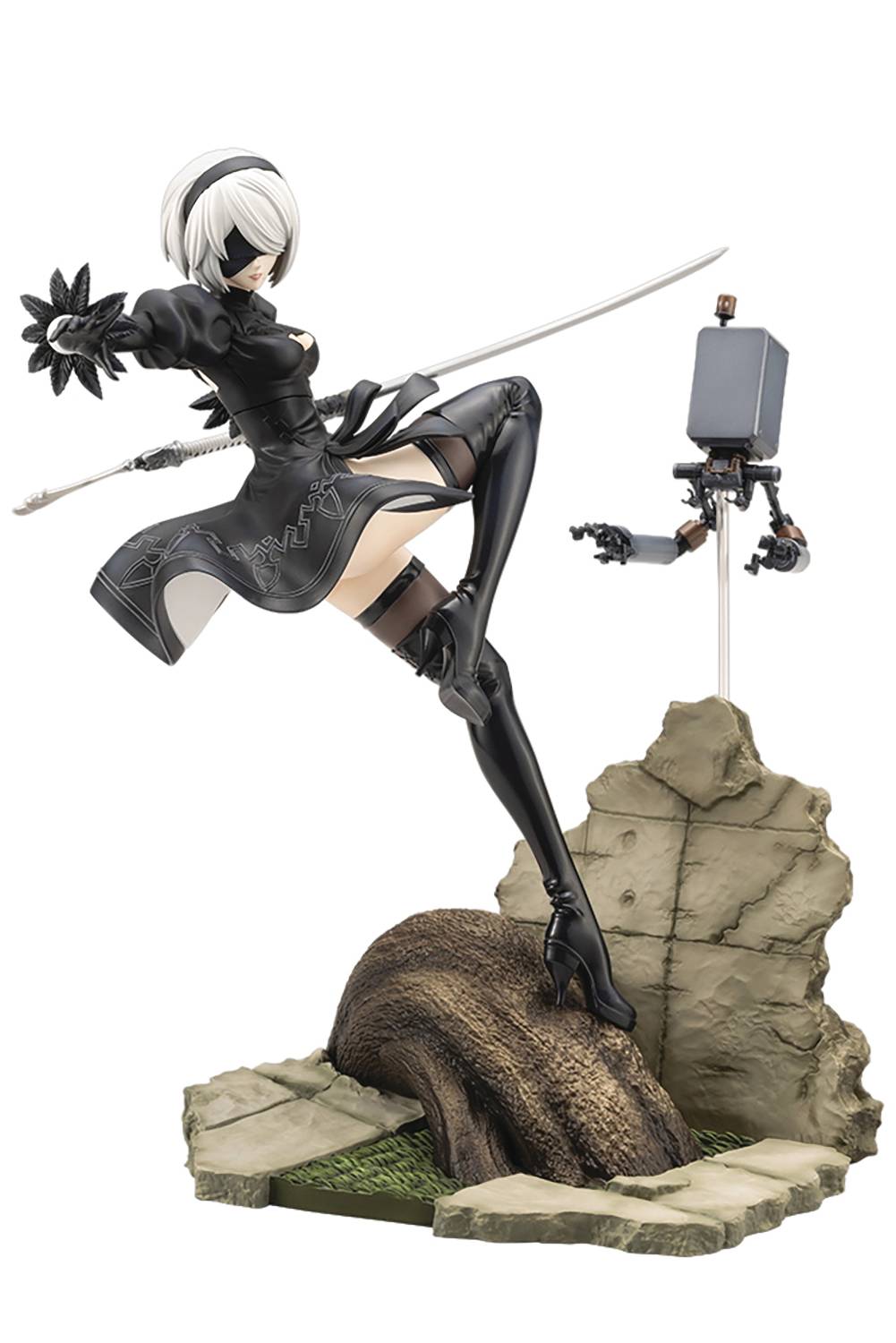 NIER AUTOMATA VER1.1A 2B ARTFX J STATUE (NET) (C: 1-1-2)